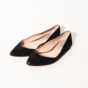 Vince Camuto "Alley" Suede Flats with Studs